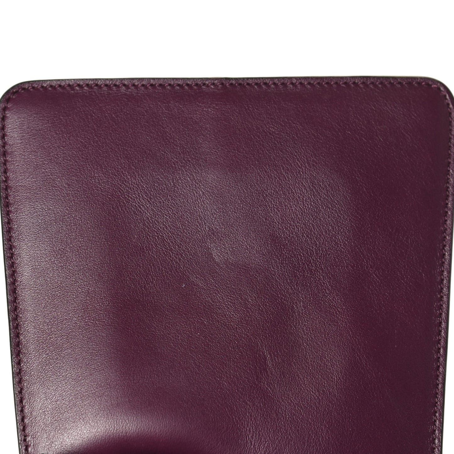 Suede Calfskin Mini Faye Bracelet Bag Nightfall Purple