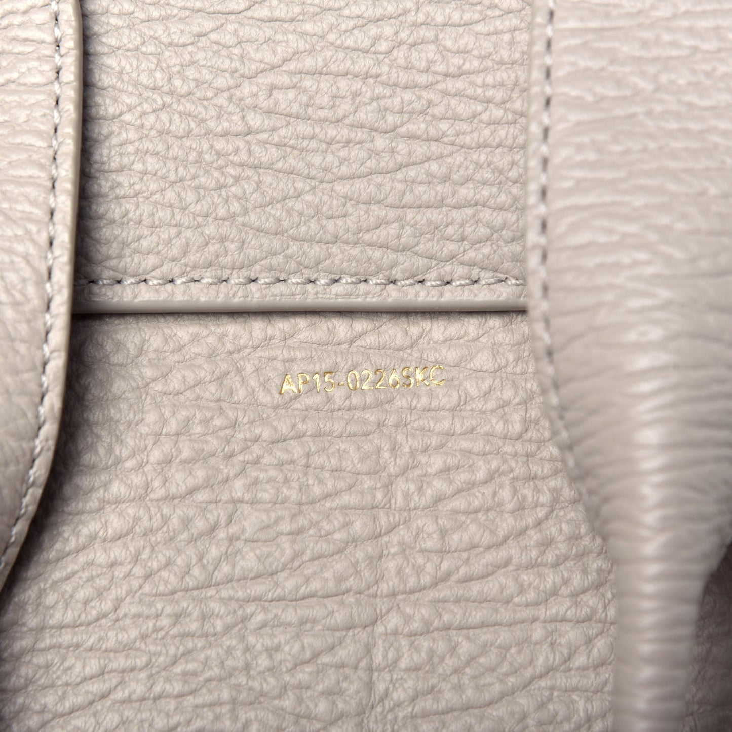 Textured Calfskin Mini Pashli Satchel Feather