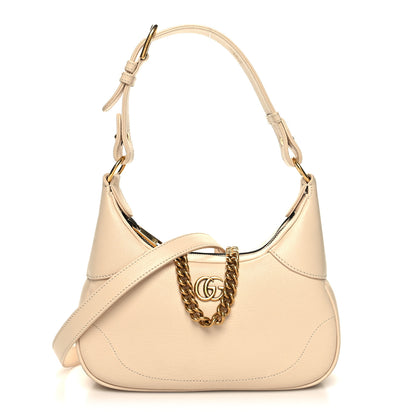 Gucci Goatskin Small Aphrodite Shoulder Bag Mystic White 1 of 11