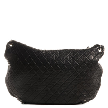 Chanel Lambskin Large Chain Mail Hobo Black 1 of 7