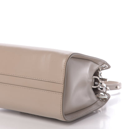 Chloe Shiny Calfskin Mini Annie Shoulder Bag Motty Grey 11 of 14