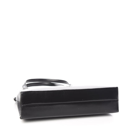Prada Calfskin Top Lock Bag Nero Black 4 of 14