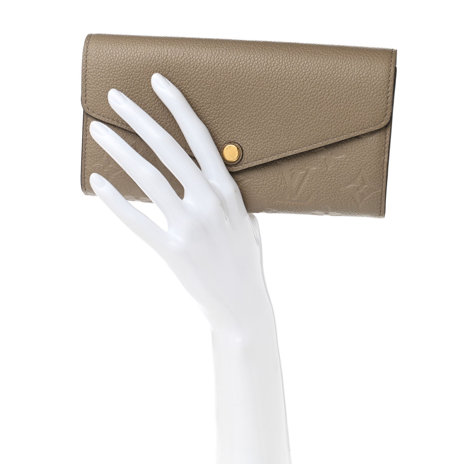 Louis Vuitton Empreinte Sarah Wallet NM Tourterelle 2 of 8