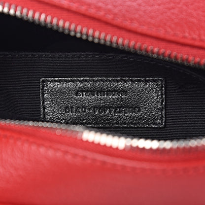 Saint Laurent Lambskin Monogram Lou Camera Bag Eros Red 7 of 10