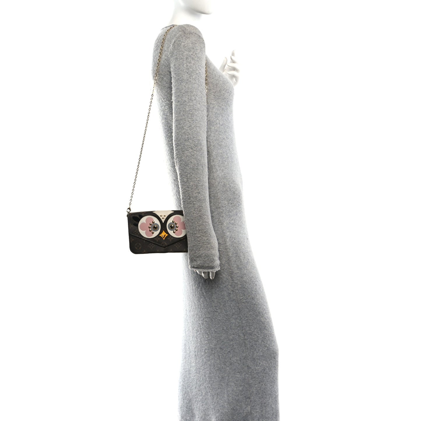 Monogram Lovely Birds Pochette Felicie Chain Wallet