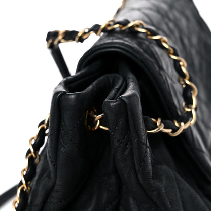 Chanel Iridescent Calfskin Medium Chic Quilt Flap Black 18 of 20