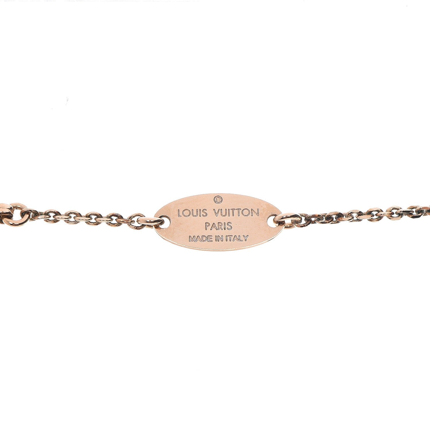 Louis Vuitton LV And Me Letter B Necklace Gold 4 of 6