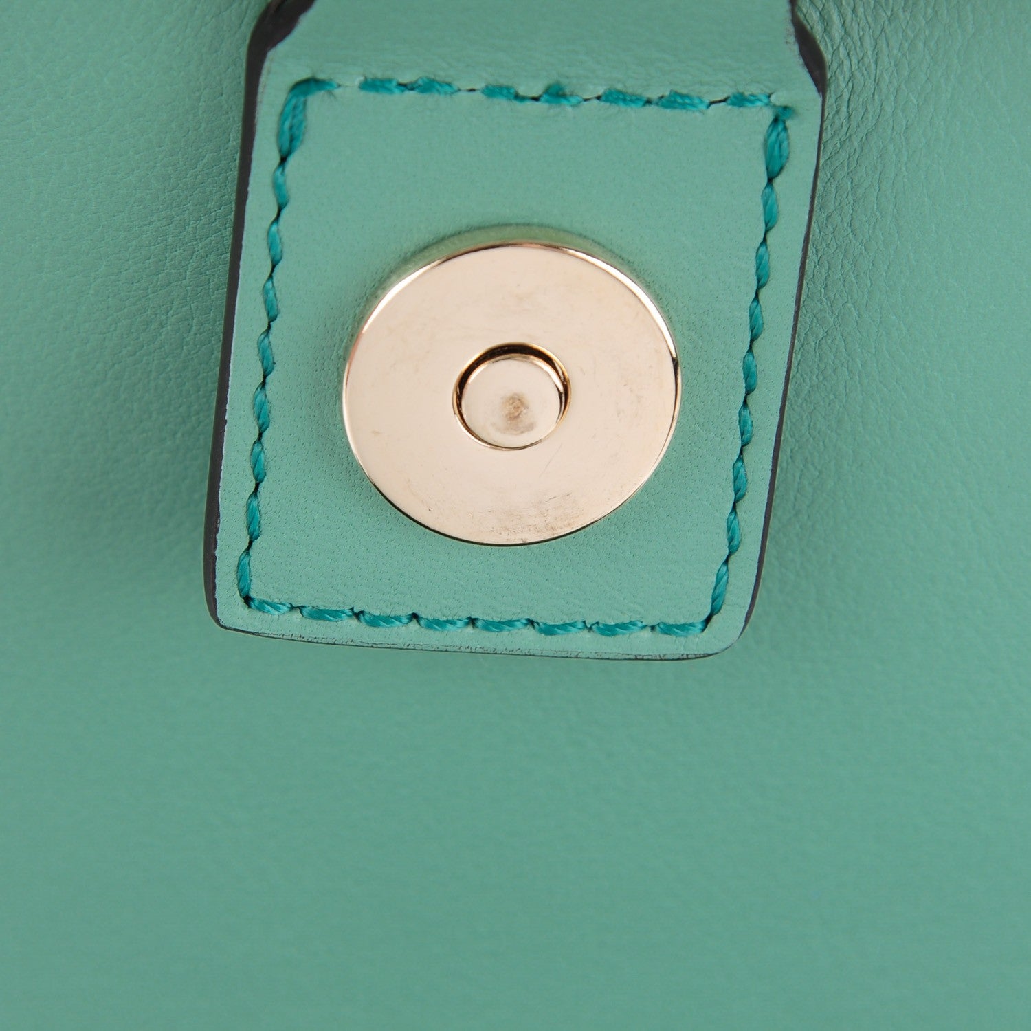 Chloe Suede Calfskin Mini Faye Backpack Happy Green 9 of 13