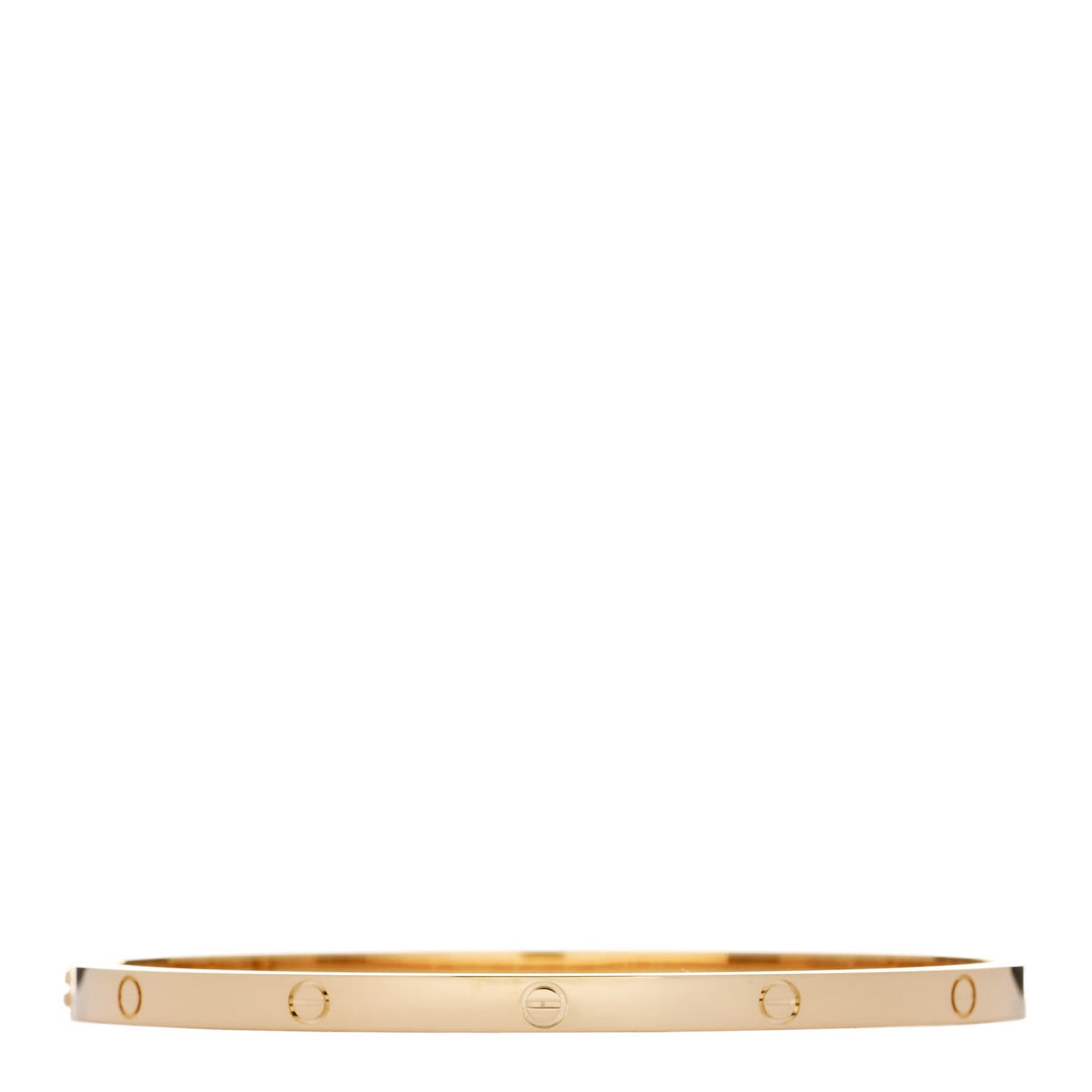 18K Yellow Gold Small LOVE Bracelet 18
