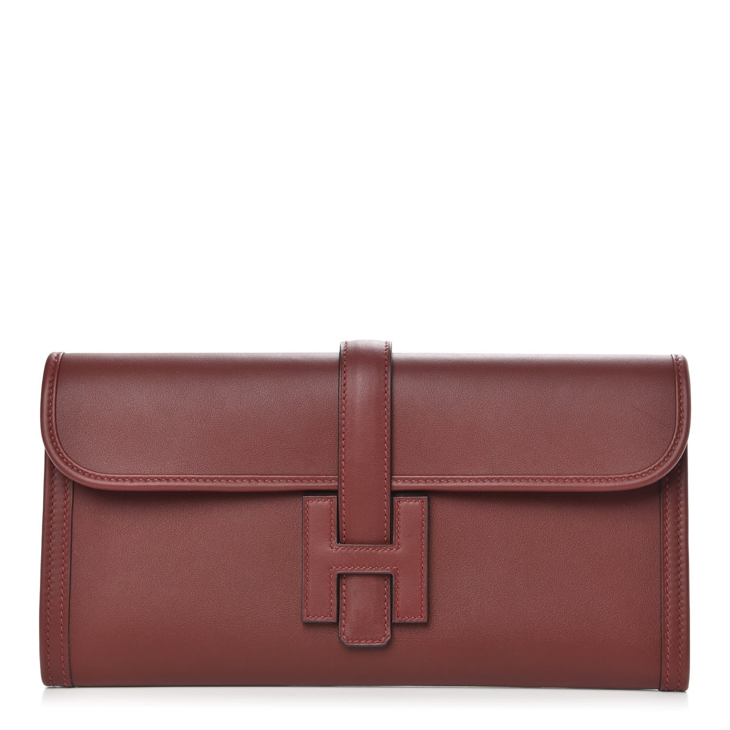 Hermes Swift Jige Elan 29 Clutch Rouge H 1 of 8