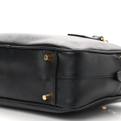 Prada Saffiano Lux Petite Bowler Black 8 of 8