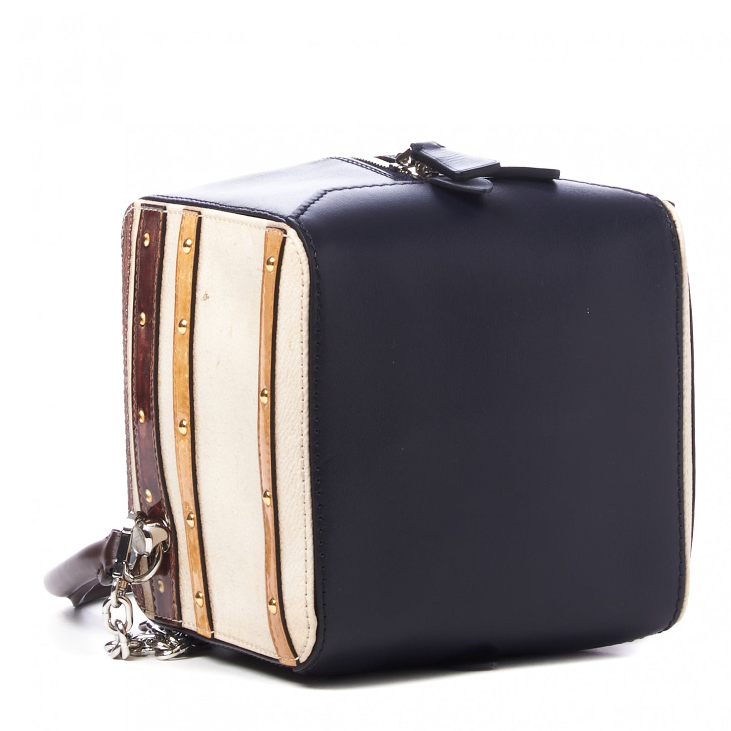 Transformed Canvas Time Trunk Square Bag