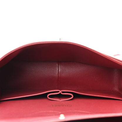 Chanel Lambskin Quilted Jumbo Double Flap Burgundy 5 of 19