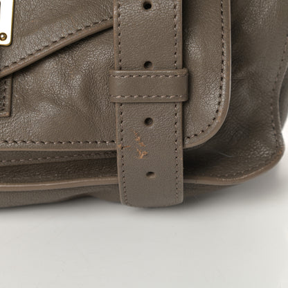 Proenza Schouler Lambskin Tiny PS1 Satchel Smoke 15 of 18