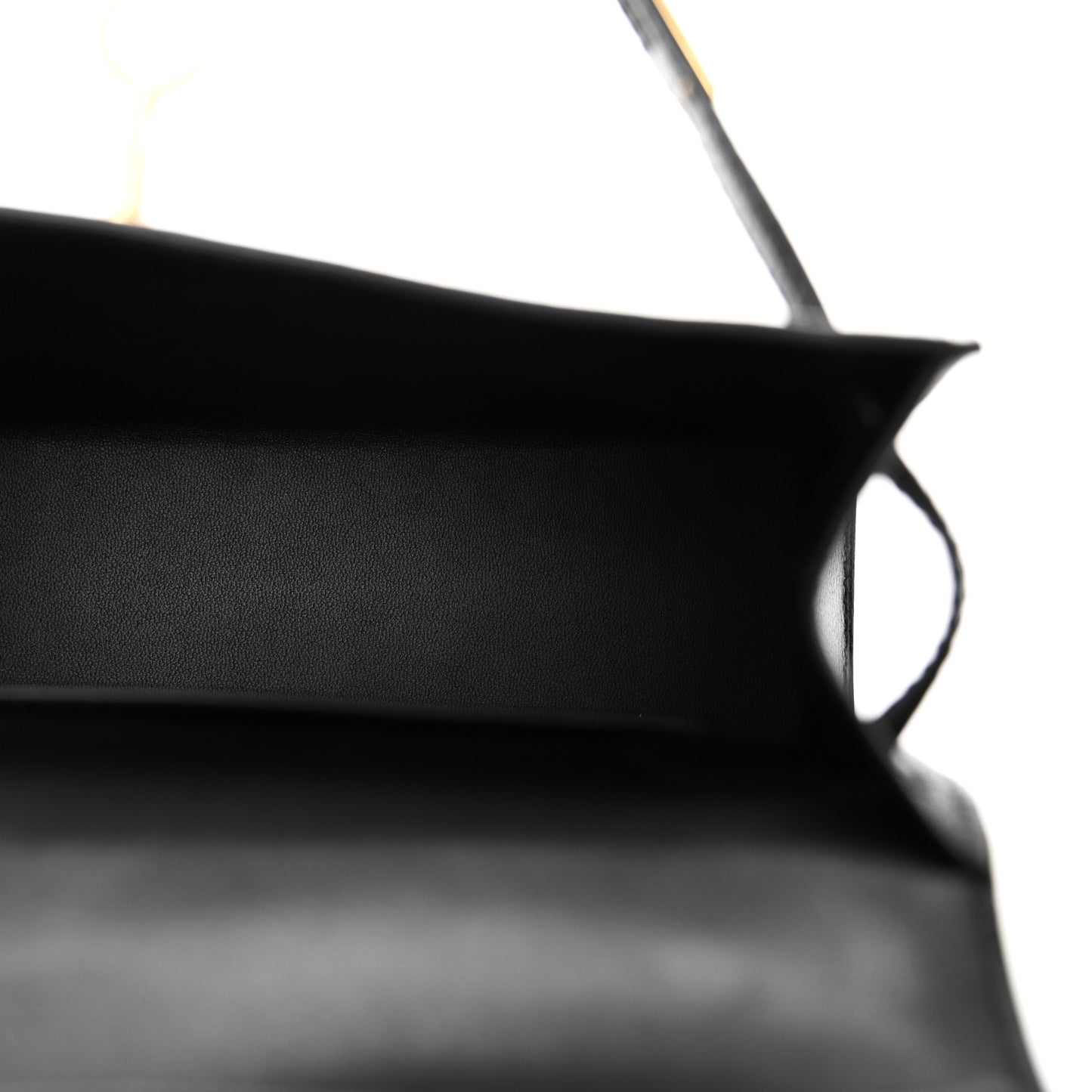 Chevre Chamkila Mini Kelly Sellier 20 Black