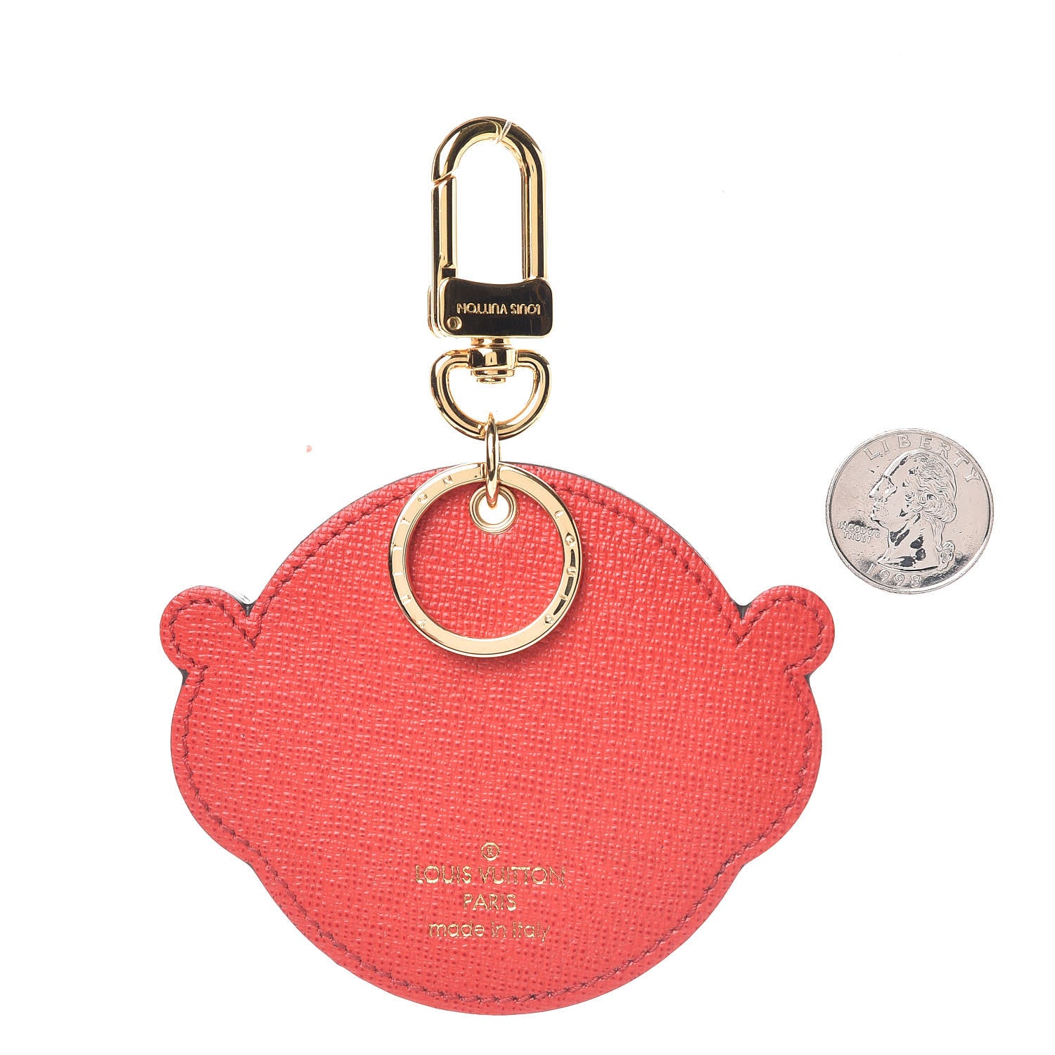 Louis Vuitton Monogram Animal Faces Bird Bag Charm 2 of 4