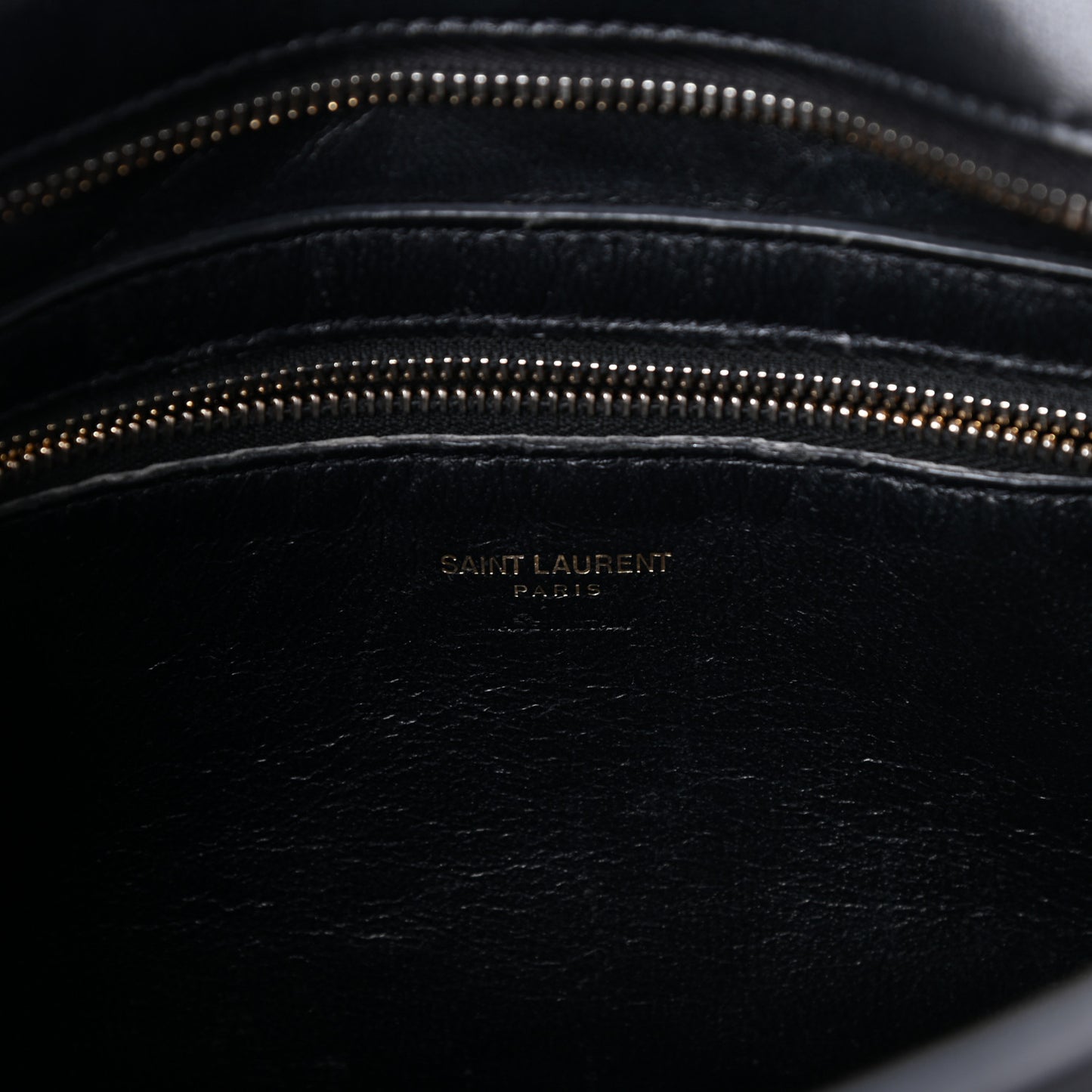 Smooth Calfskin Small Monogram Cabas Black