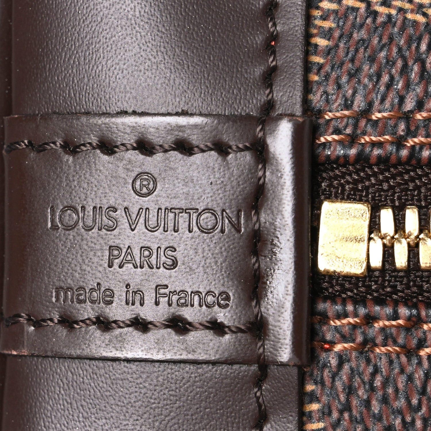 Louis Vuitton Damier Ebene Alma PM 6 of 10