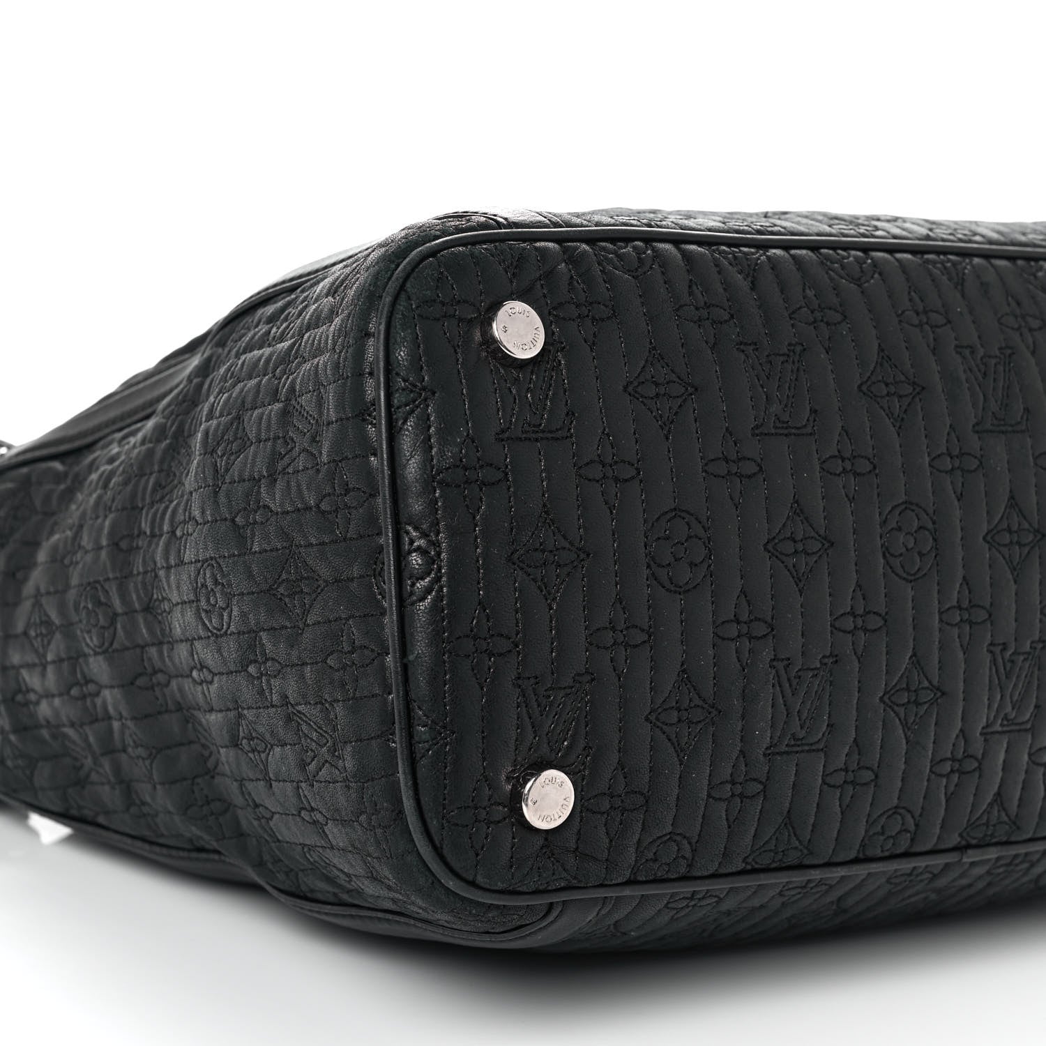 Louis Vuitton Monogram Lambskin Antheia Ixia PM Black 7 of 8