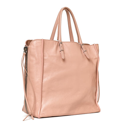 Balenciaga Veau Papier A5 Zip Around Tote Beige Desert 3 of 16