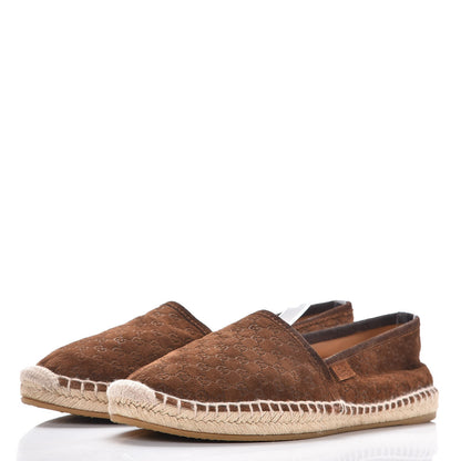 Gucci Suede Microguccissima Espadrilles 39.5 Nut Brown 3 of 11