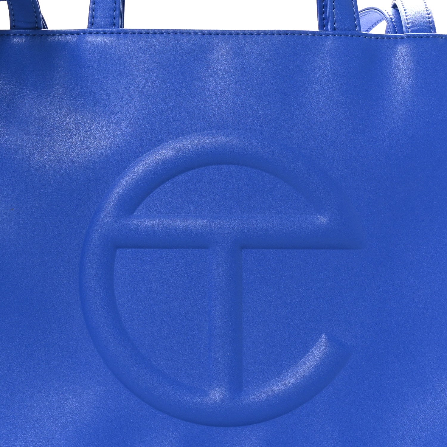 Telfar Vegan Leather Medium Shopping Bag Painters Tape 7 of 10