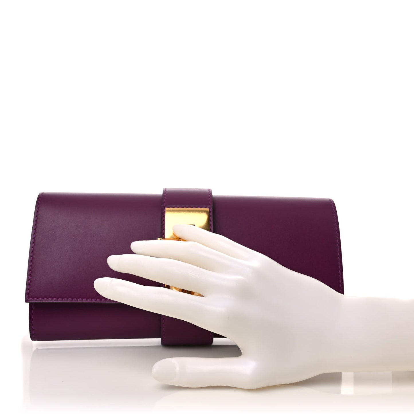 Tadelakt Medor 23 Clutch Anemone