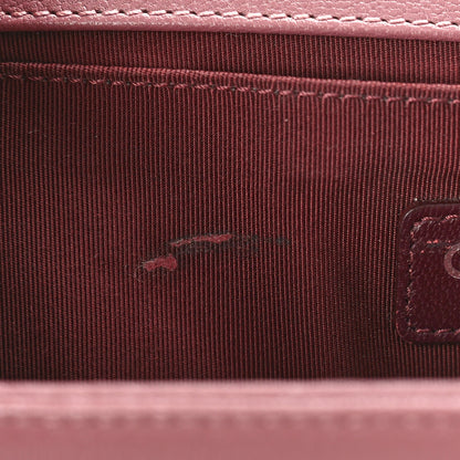 Chanel Goatskin Quilted Patent Medium Duo Boy Flap Pink Tan 10 of 12