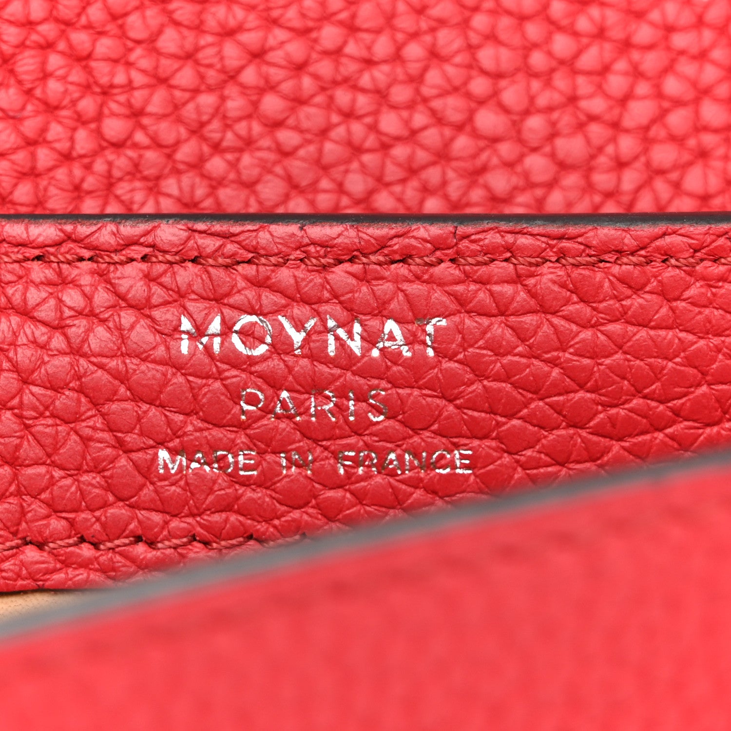 Moynat Taurillon Blush Rejane BB Red 6 of 9