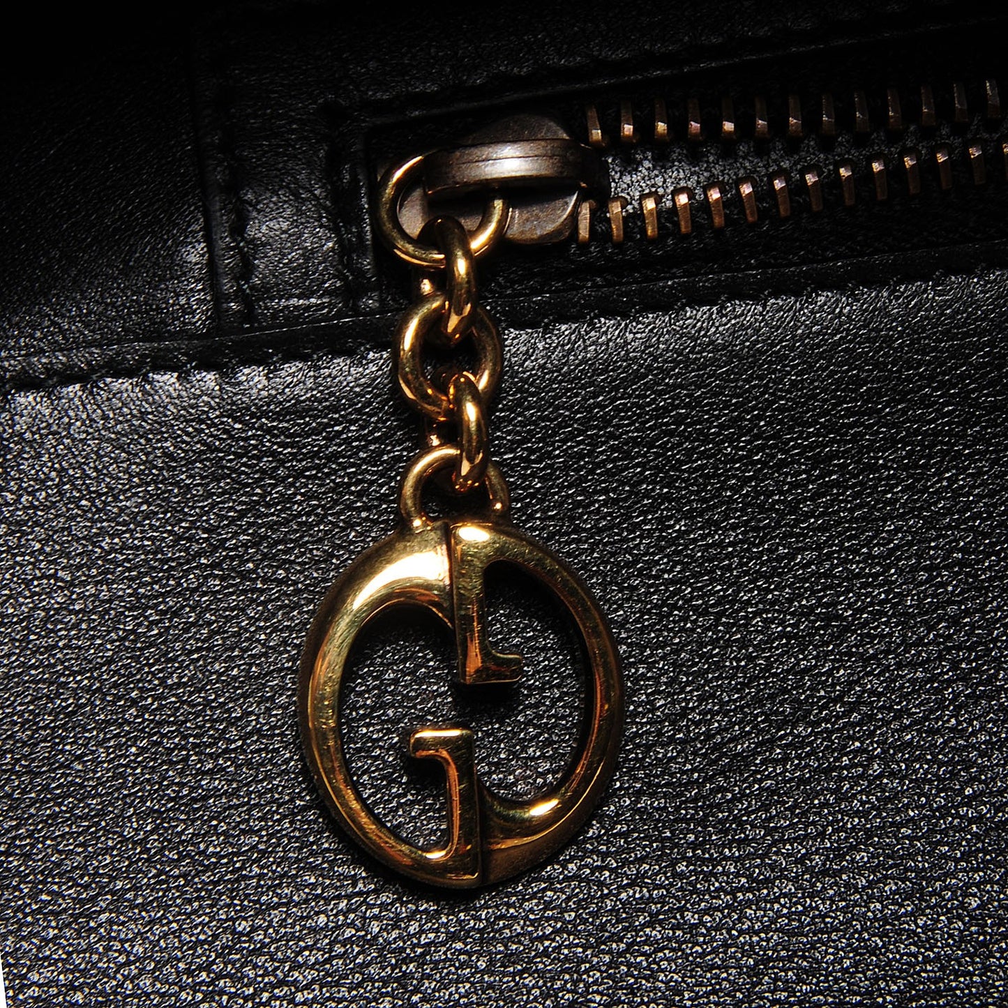 Metallic Crackled Calfskin 58 Clutch Fawn