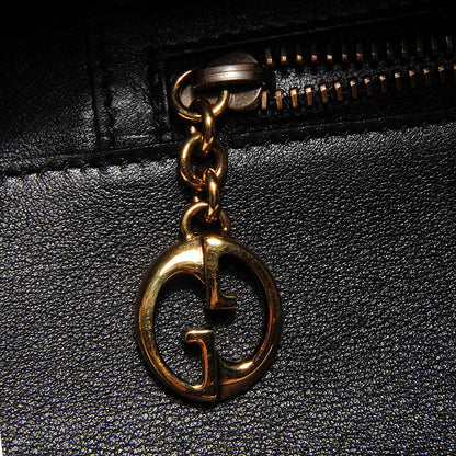 Gucci Metallic Crackled Calfskin 58 Clutch Fawn 8 of 8