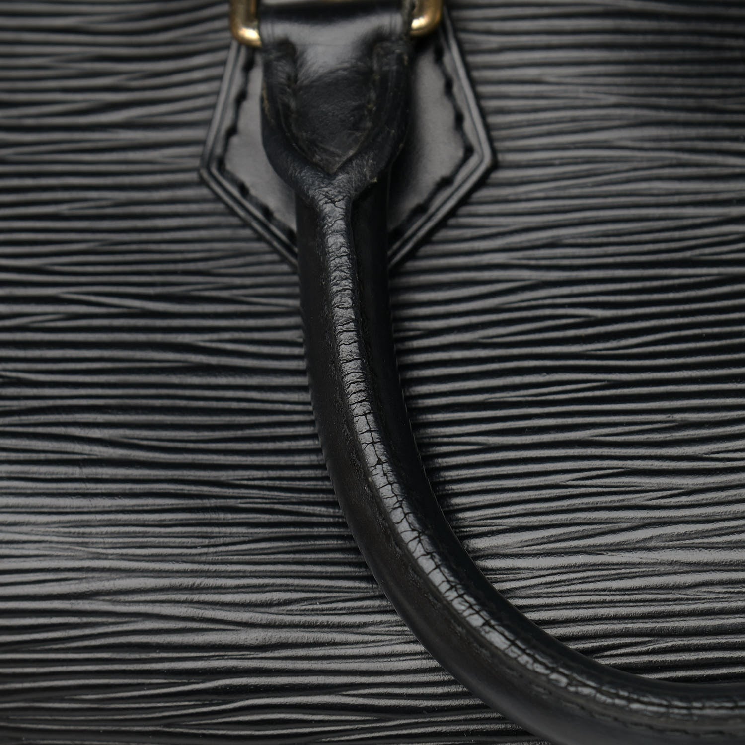 Louis Vuitton Epi Speedy 25 Black 17 of 19