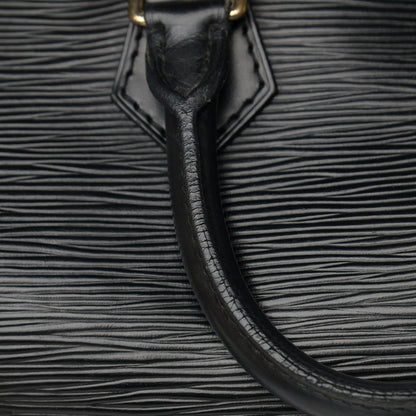 Louis Vuitton Epi Speedy 25 Black 17 of 19