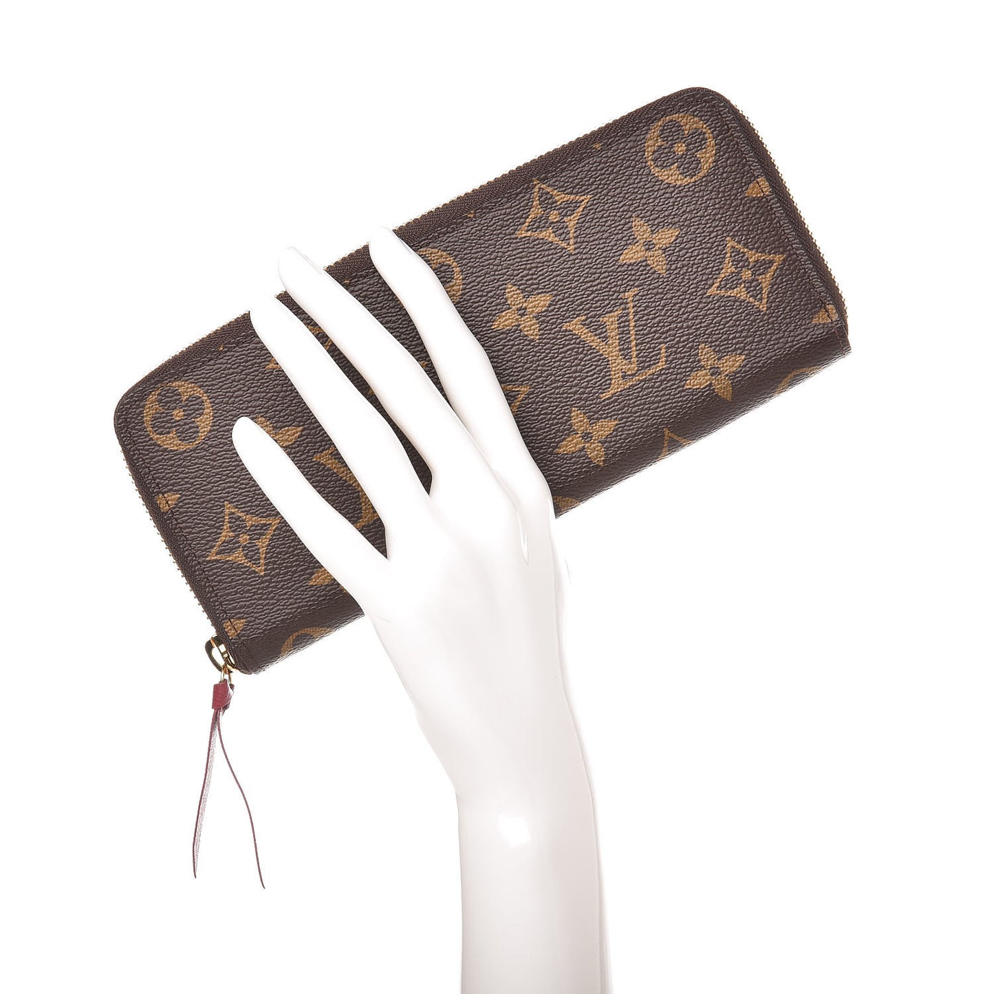 Monogram Clemence Wallet Fuchsia