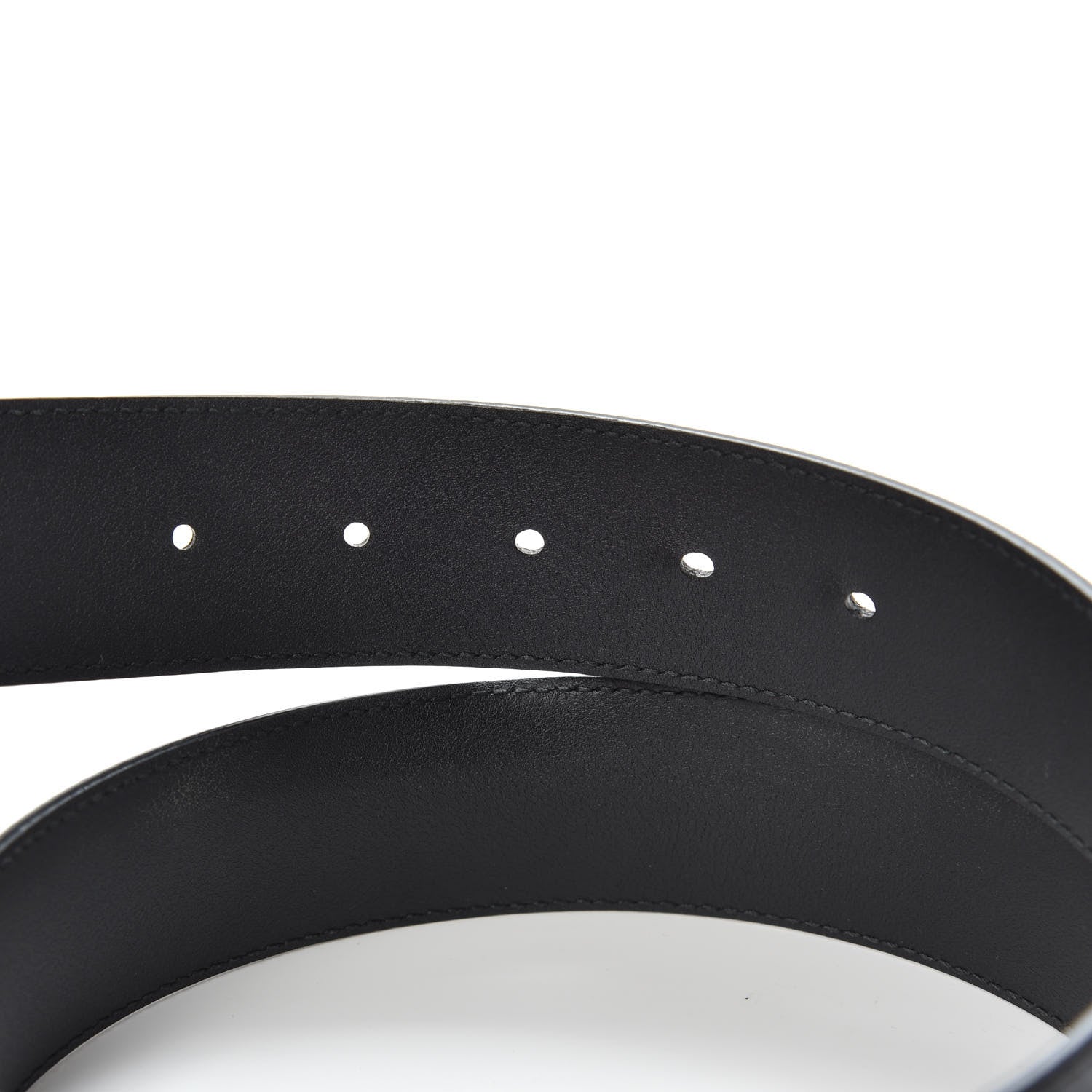 Gucci Calfskin Double G 40mm Belt 95 38 Black 3 of 6