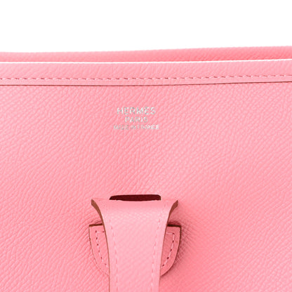 Hermes Epsom Evelyne III PM Rose Confetti 5 of 9