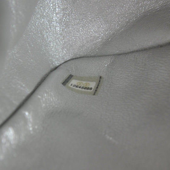 Chanel Lambskin Jumbo Flap Silver 9 of 10