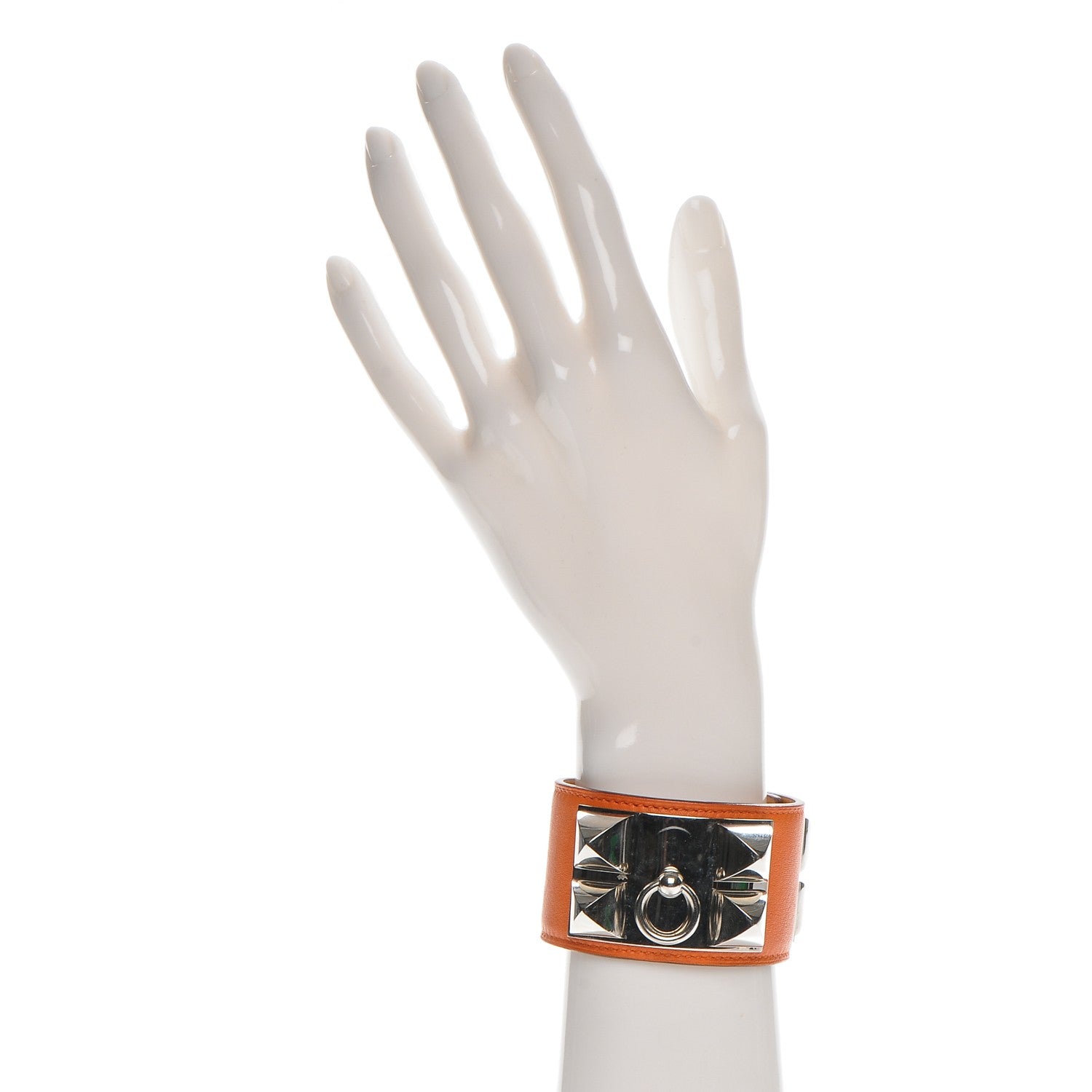 Hermes Swift Collier de Chien CDC Bracelet S Orange 2 of 6