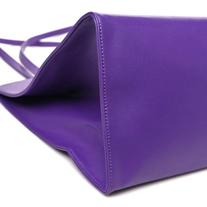 Telfar Vegan Leather Large Shopping Bag Grape 9 of 10