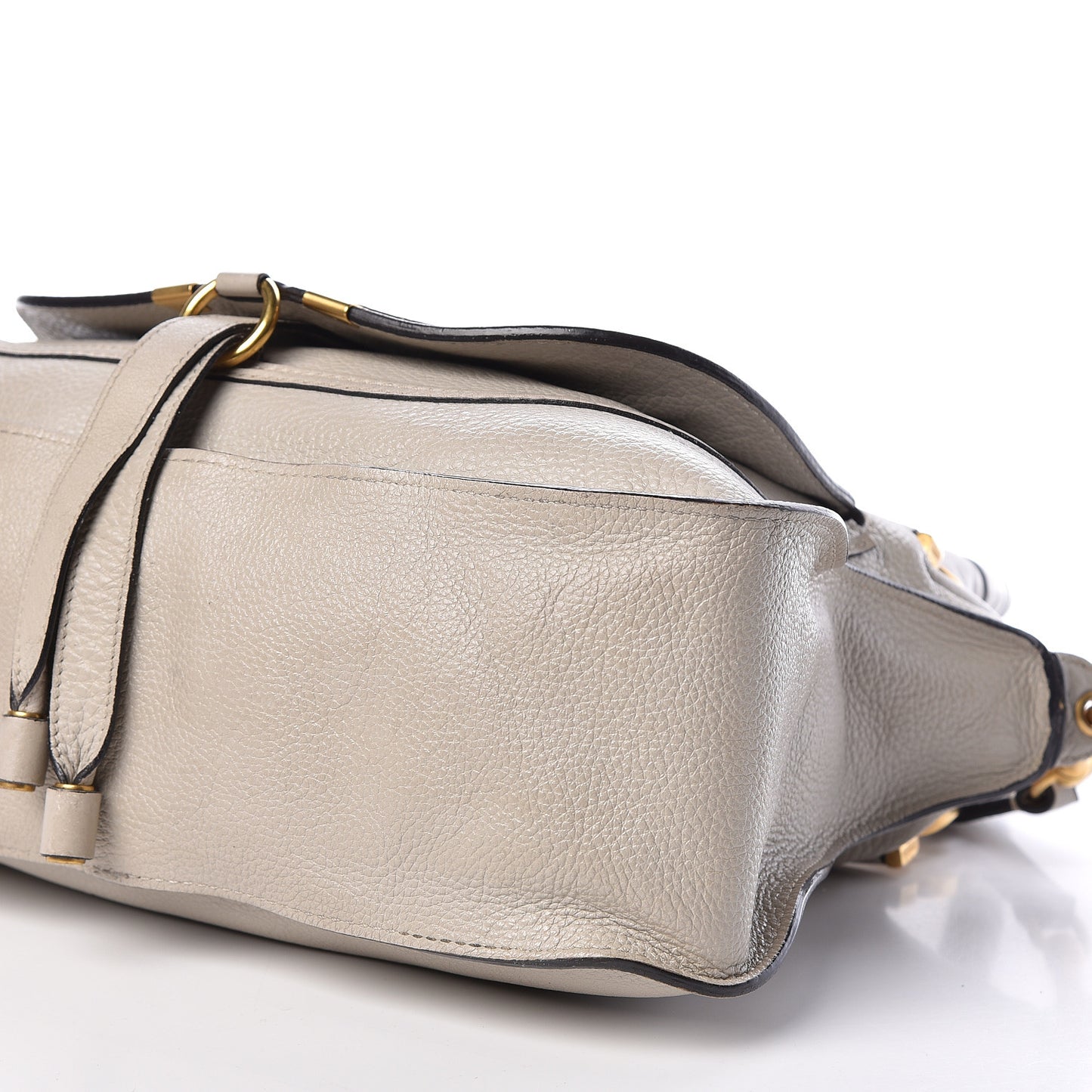 Calfskin Medium Marcie Satchel Cashmere Grey