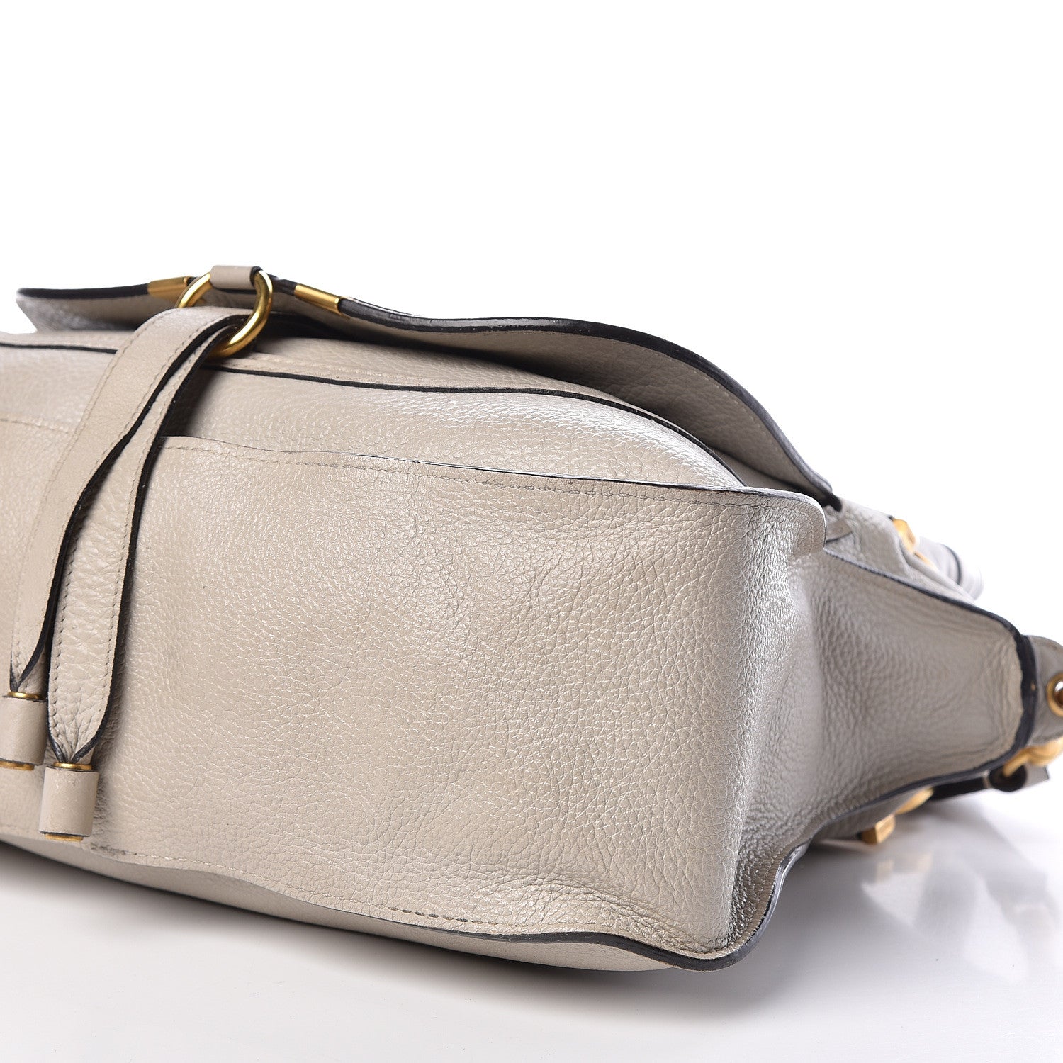 Chloe Calfskin Medium Marcie Satchel Cashmere Grey 10 of 16