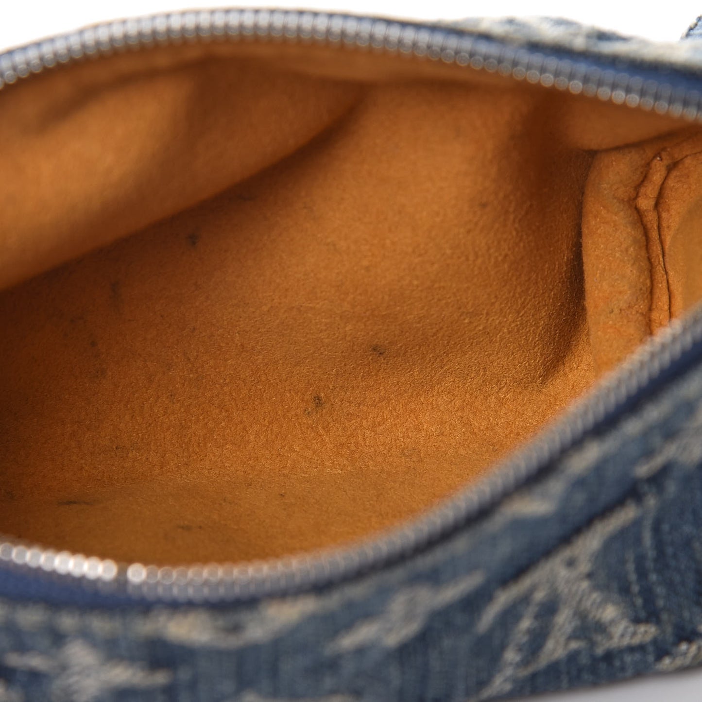 Denim Speedy GM Pochette Case