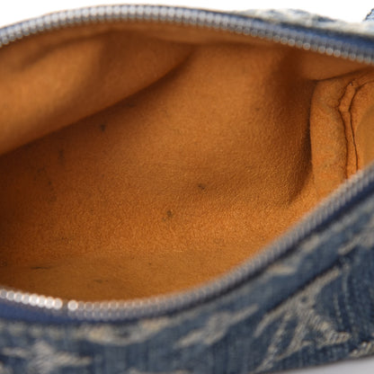 Louis Vuitton Denim Speedy GM Pochette Case 12 of 12