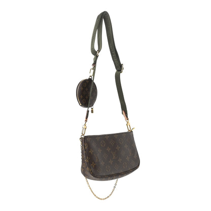 Louis Vuitton Monogram Multi Pochette Accessories Kaki 3 of 12
