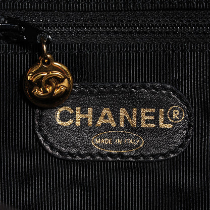 Chanel Lambskin CC Shoulder Bag Black 6 of 8