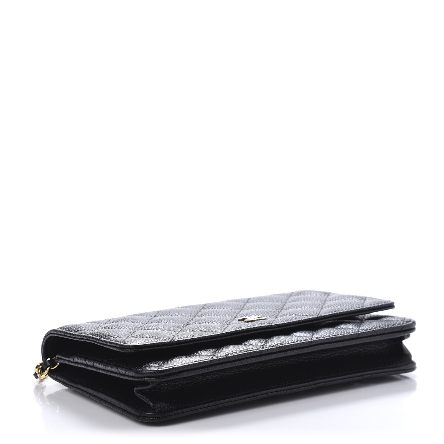Chanel Caviar Quilted Wallet On Chain WOC Black 4 of 11