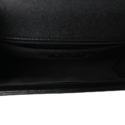 Chanel Caviar Quilted New Medium Boy Flap Black 5 of 10