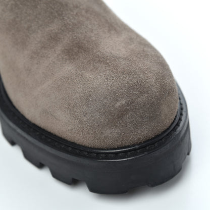 Jimmy Choo Suede Blayse Flat Boots 36.5 Mink 9 of 17