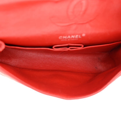 Chanel Lambskin Quilted Medium Double Flap Red 4 of 20