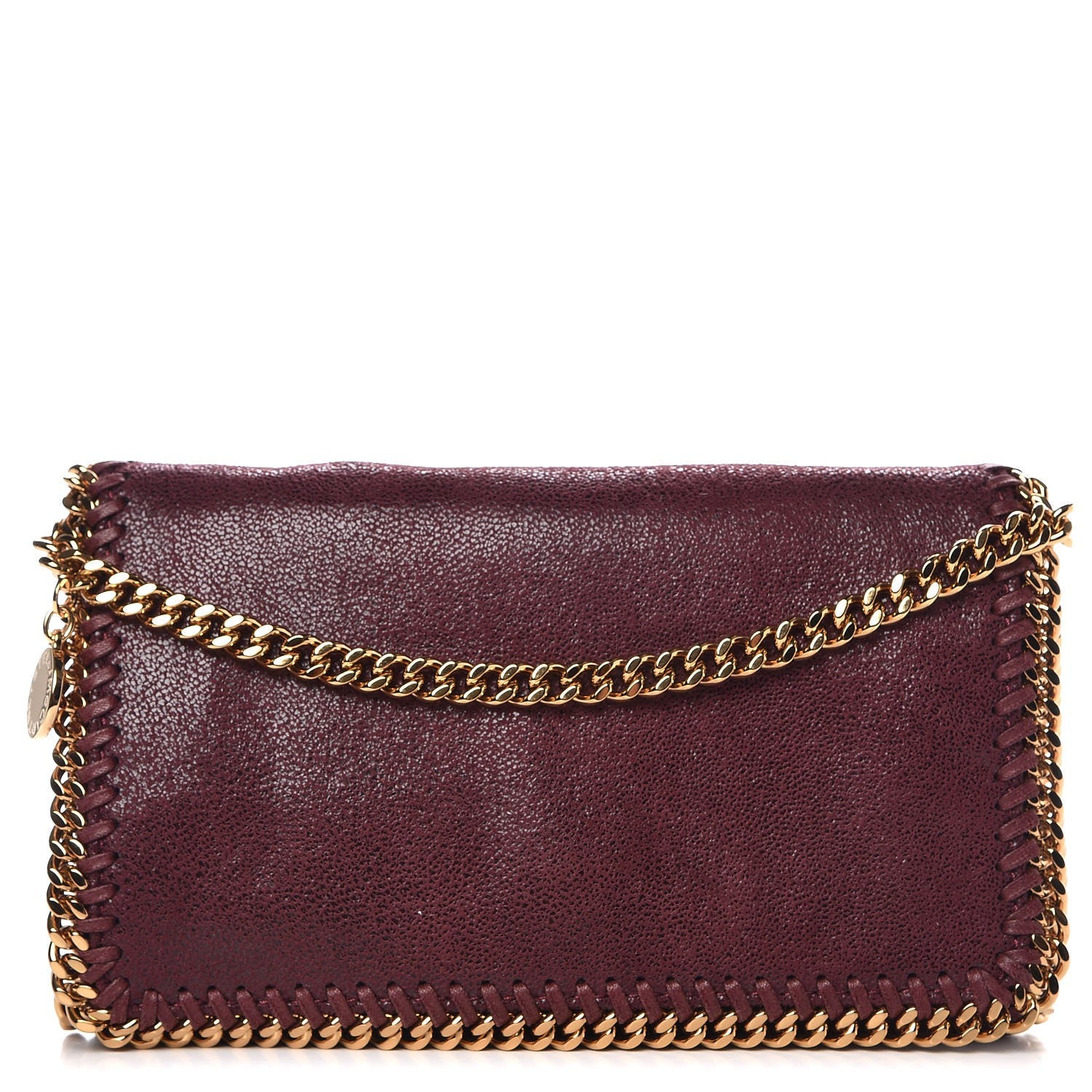 Stella McCartney Shaggy Deer Falabella Crossbody Bag Plum 1 of 7